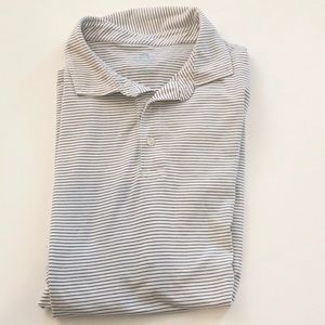 GUC Peter Millar Navy Blue Striped Polo